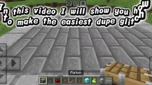 Minecraft easiest duplication glitch for both java and bedrock 1.26
