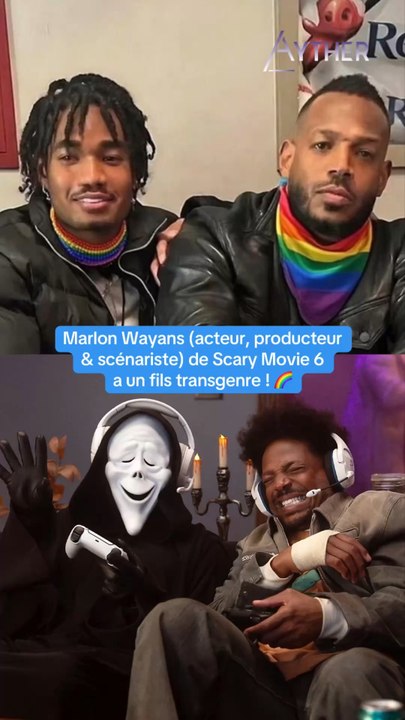 Marlon Wayans de Scary Movie a un fils transgenre ! 🍿#marlonwayans #scarymovie #scarymovie6 #transgender #lgbt