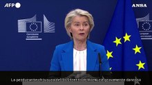 Von der Leyen: "La chiusura di Hormuz e' estremamente dannosa"