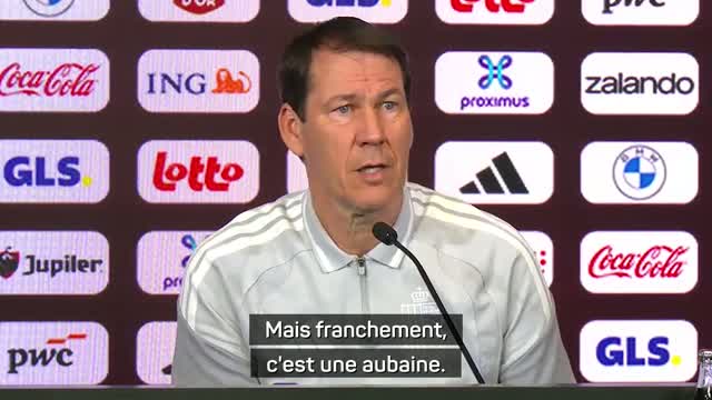 Belgique - Garcia estime que les pauses fraîcheur sont "une aubaine"