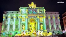 Roma, gli Internazionali d'Italia si "presentano" dalla Fontana di Trevi