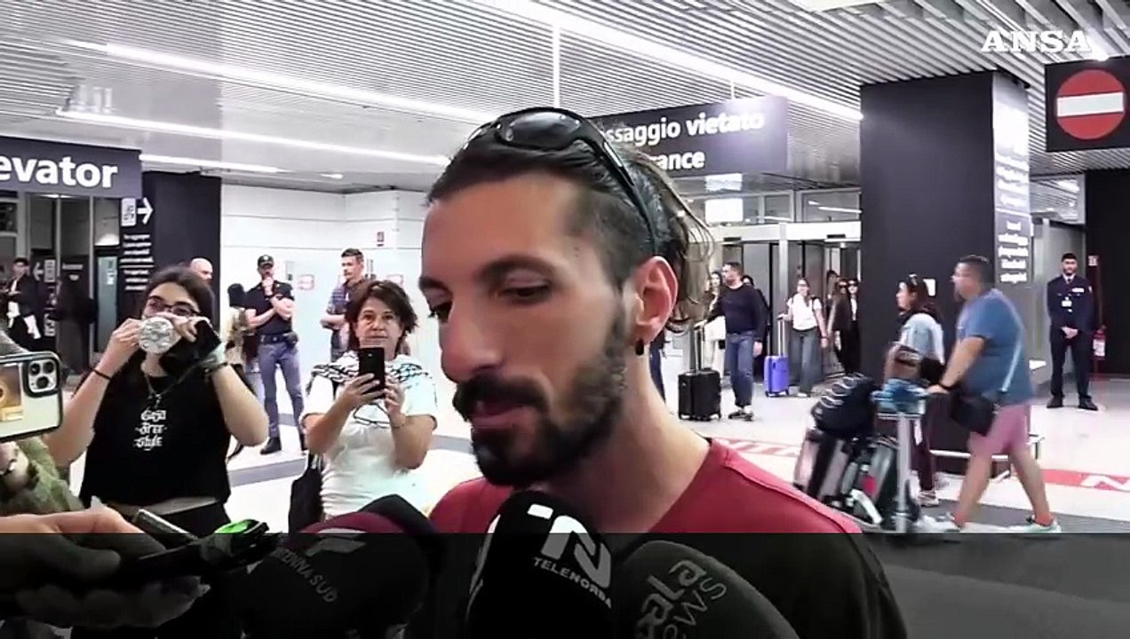 Flotilla, rientra un attivista italiano: "Continueremo, ci stiamo riorganizzando"