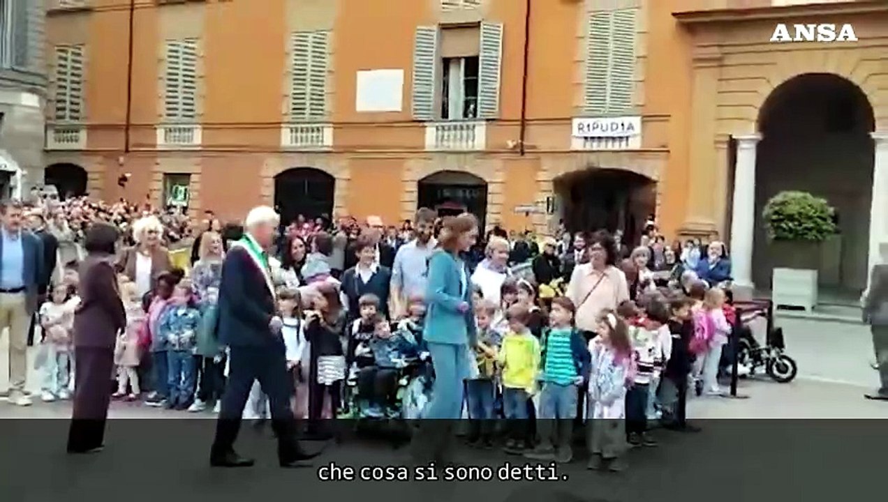 La principessa Kate riceve il Primo Tricolore a Reggio Emilia