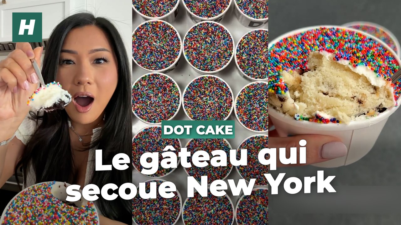 Le dot cake, dessert new-yorkais viral sur TikTok, est aussi beau que simple à cuisiner