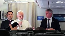 Il Papa: "Proteggere gli innocenti, non posso accettare la guerra"