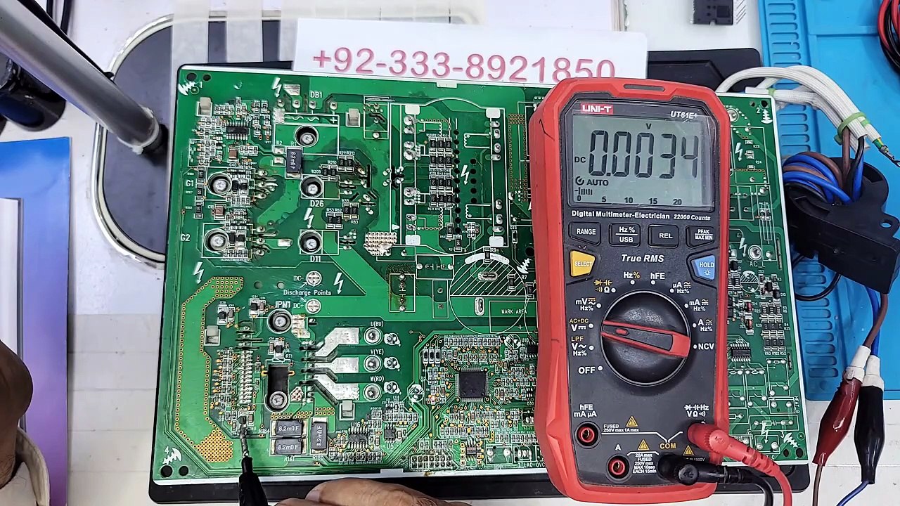 Gree DC Inverter AC Outdoor PCB H5 Error Code IPM Faulty SS30S92F6 - Babar Electronics HVACR