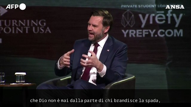 Vance: Il Papa faccia attenzione quando parla di questioni teologiche