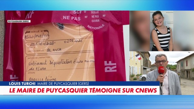 Disparition de Lyhanna : le maire de Puycasquier témoigne sur CNEWS
