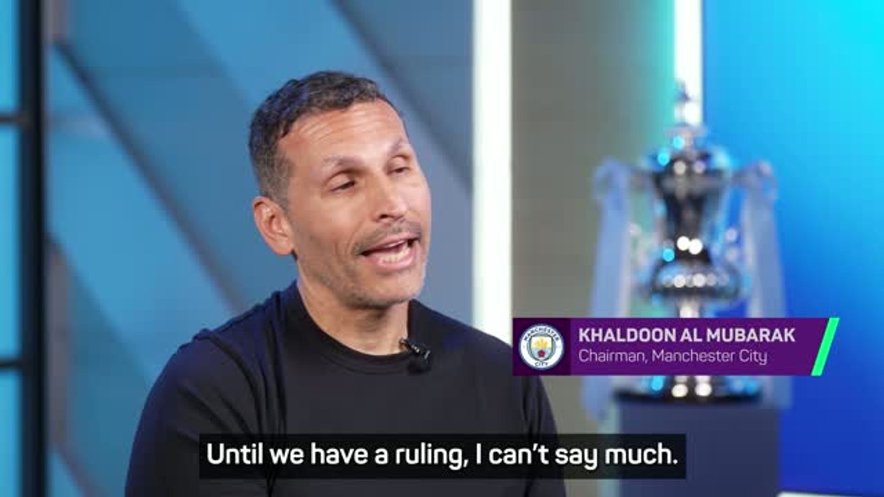 'I can't say much' - City chairman asked about Premier League charges