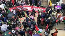 Presidio e corteo contro il padiglione di Israele alla Biennale di Venezia