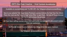 GET) One Peak Creative – Viral Content Accelerator