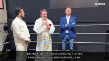 Parroco e imam sul ring insieme per l'inaugurazione di Boxe Piacenza