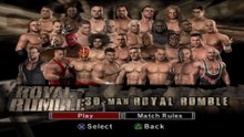 WWE Smackdown vs. Raw 2007 - 30 Man Royal Rumble