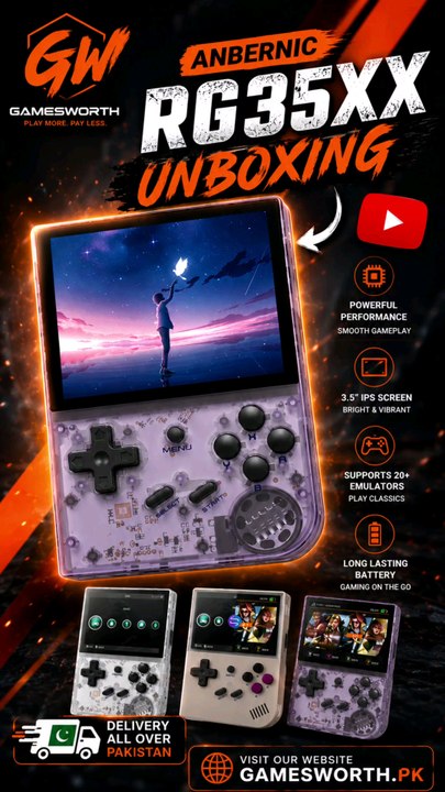 Unboxing Anbernic RG35xx