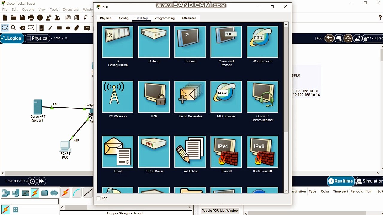 Packet Tracer - Servidor Web (HTTP)