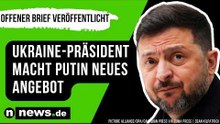 Wolodymyr Selenskyj: Offener Brief veröffentlicht – Ukraine-Präsident macht Putin neues Angebot