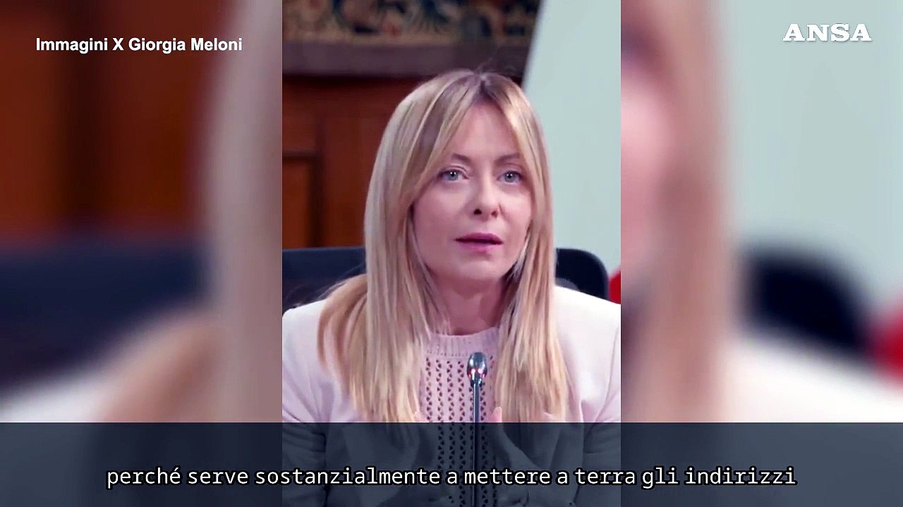 Meloni al Comint: "Approvato il Documento strategico di politica spaziale nazionale"