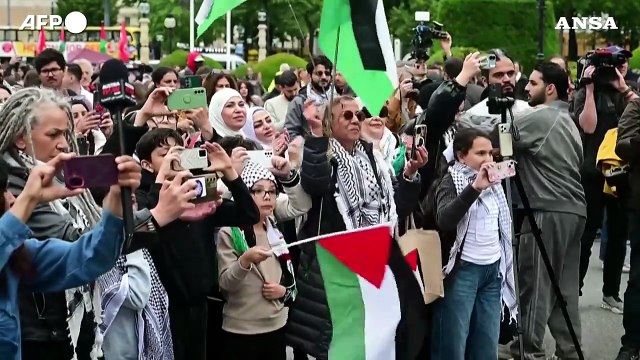 Eurovision, nuova protesta a Vienna contro la presenza di Israele