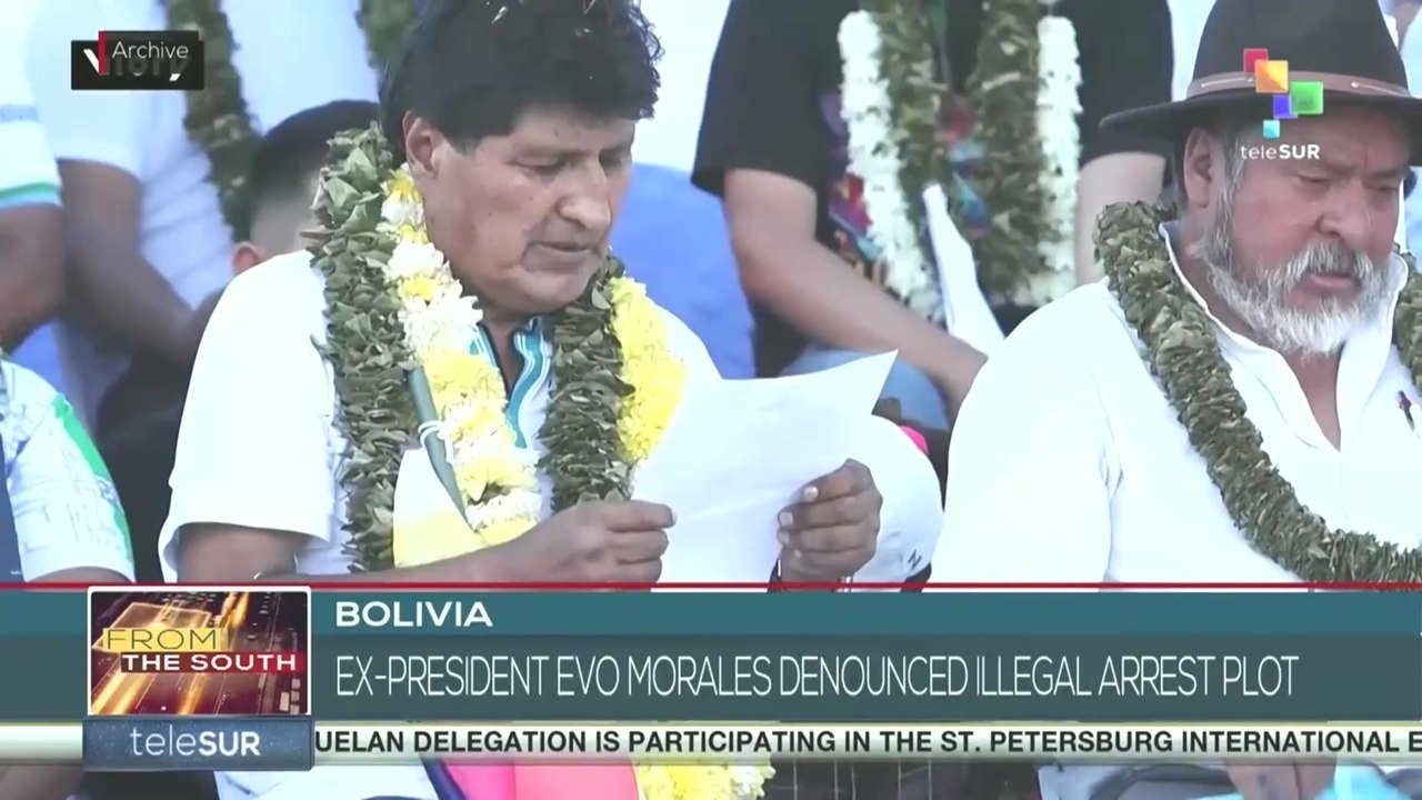 Evo Morales denounces plan to illegally arrest him