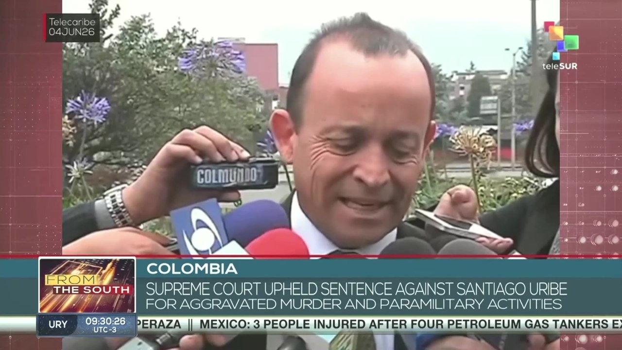 Colombia upheld sentence against Santiago Uribe