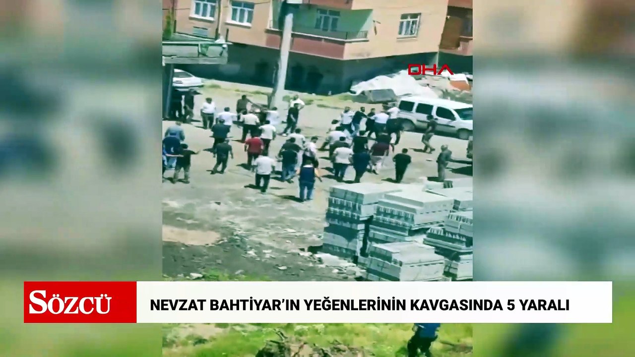Narin Güran soruşturmasında tutuklu Nevzat Bahtiyar'ın yeğenlerinin karıştığı kavgada 5 yaralı