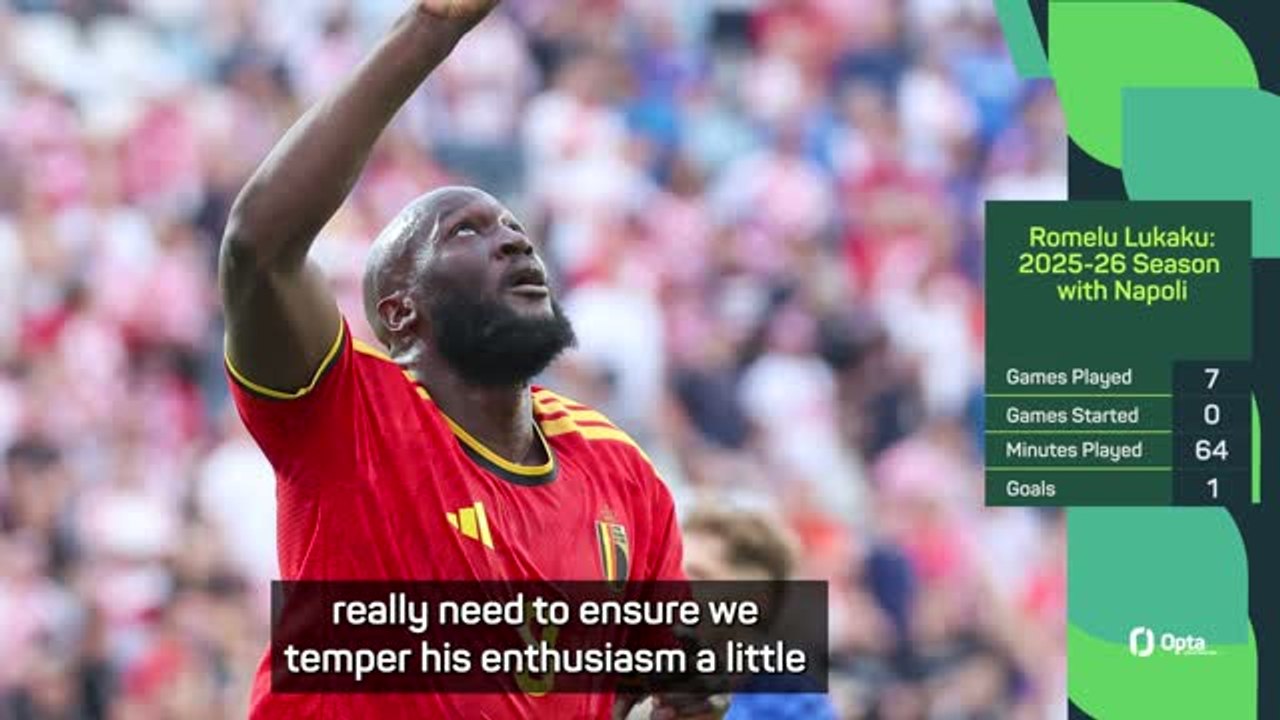 Garcia to 'temper' Lukaku's expectations