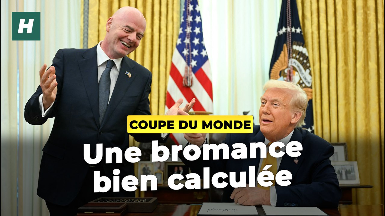La Coupe du monde de foot, climax d’une bromance très décriée entre Trump et Infantino