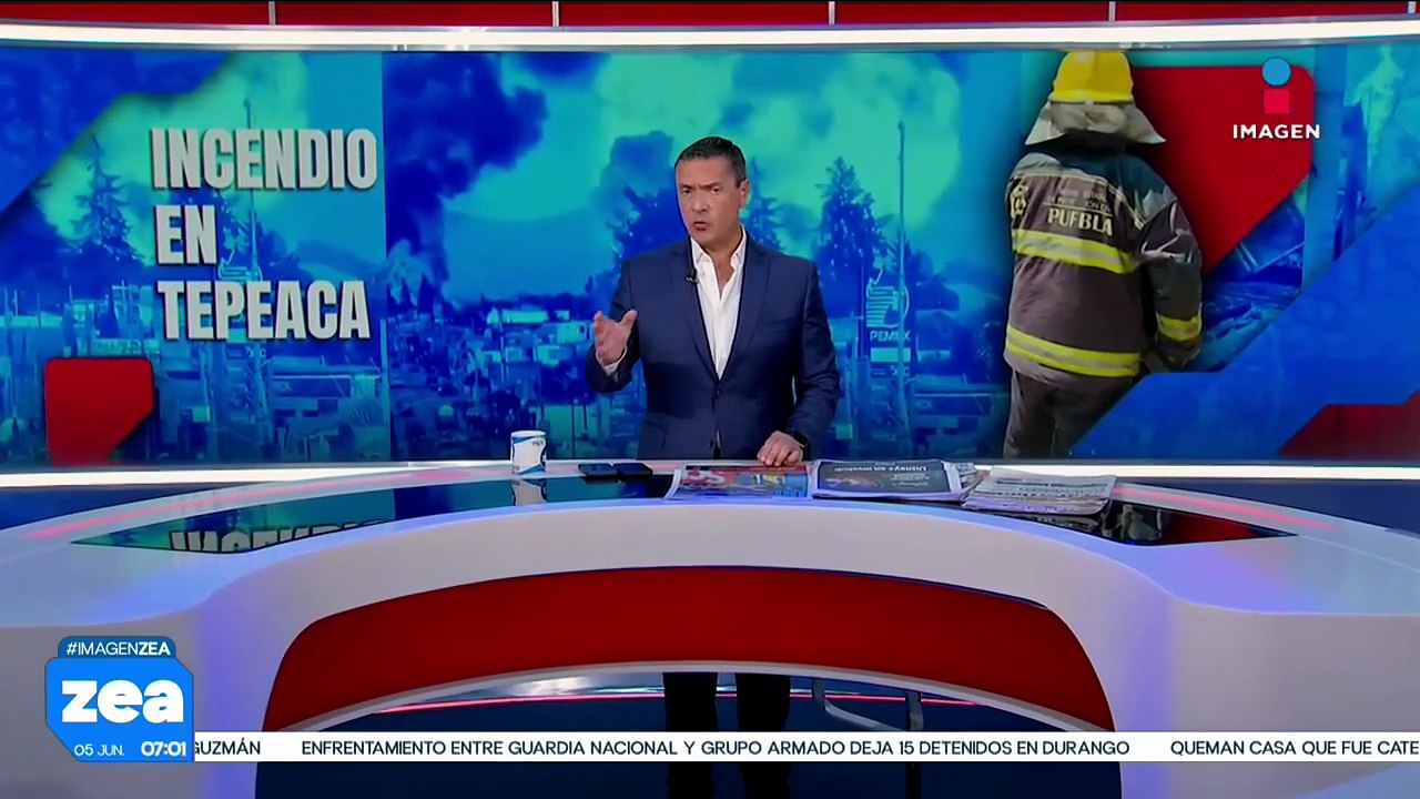 Un almacén de pipas de gas LP desató una fuerte explosión en Tepeaca | Zea