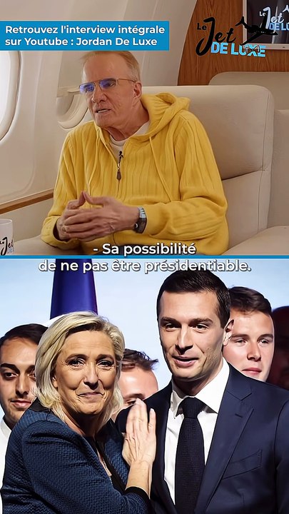 Son avis sur Marine Lepen, Jordan Bardella et Jean-Luc Mélenchon