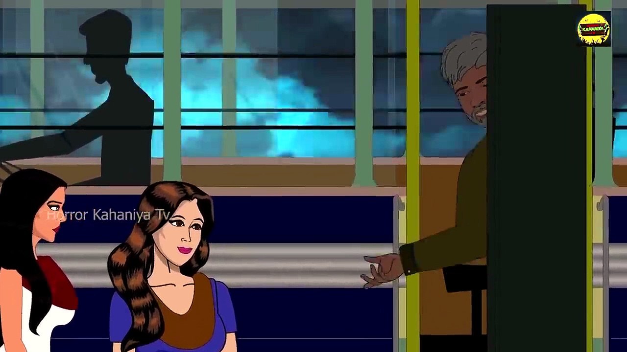 Kahani | Haunted Bus | हॉन्टेड बस | Scary Pumpkin | Horror stories | Animated Haunted Stories​ | Hindi Stories