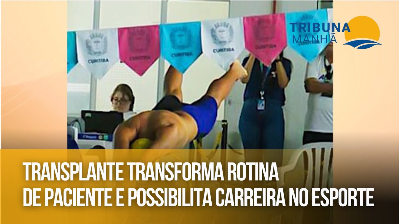 Transplante transforma rotina de paciente e possibilita carreira no esporte