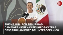 Sheinbaum anuncia nuevo trazo en "Las Orejas de Conejo" tras descarrilamiento del Tren Interoceánico