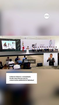 Gobierno federal y comunidades locales unen fuerzas para la conservación ambiental de Mahahual