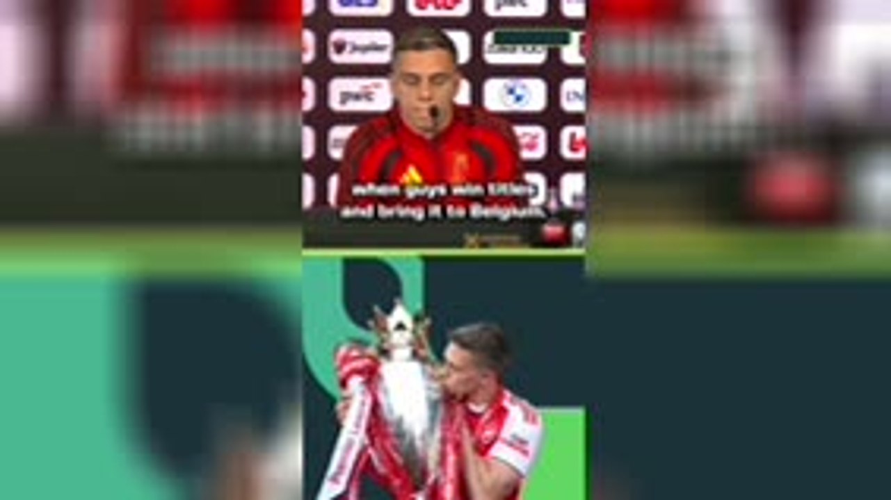 Humble Trossard not showing off Premier League medal