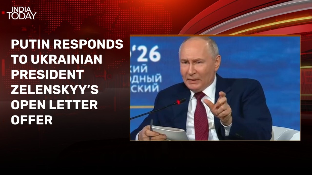 I see no point: Putin rejects Zelensky'y's invite to meet him in open letter