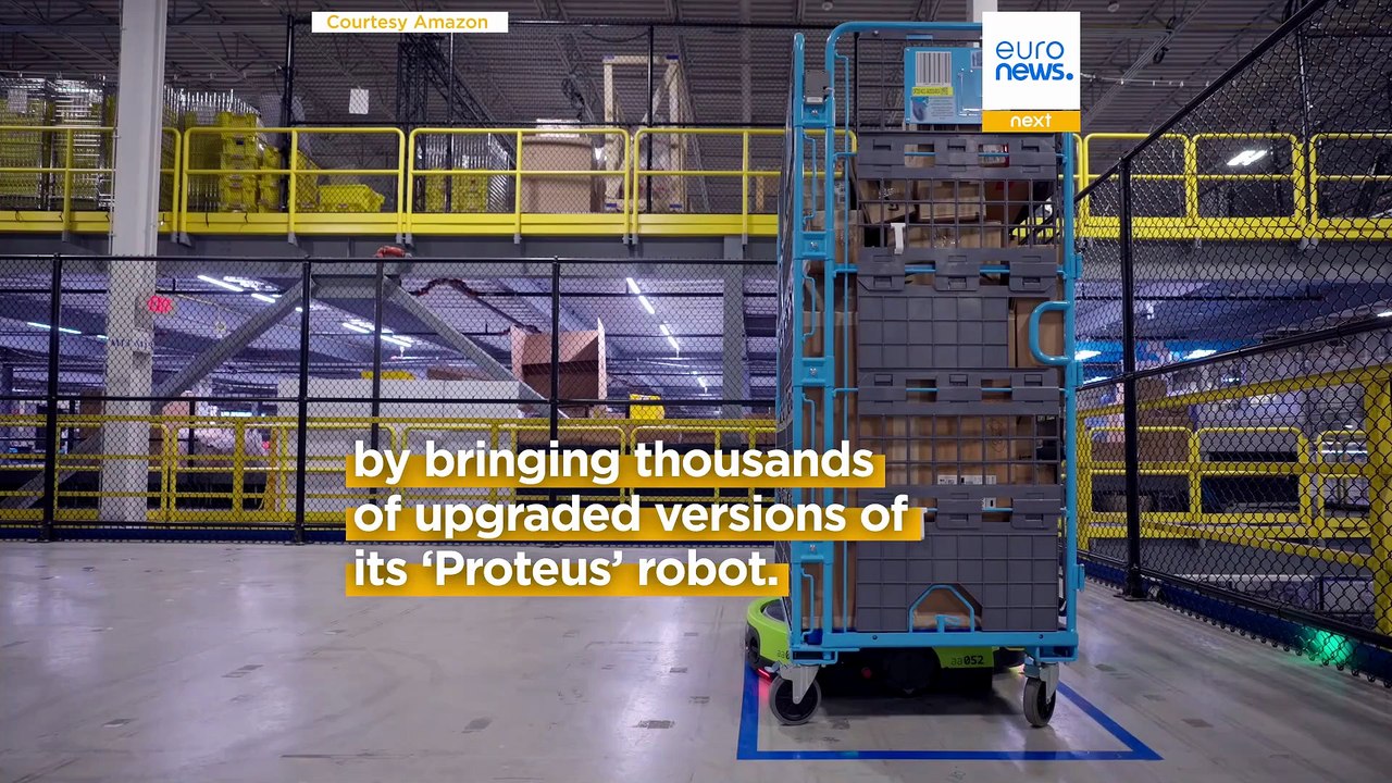 Inside Amazon’s busiest European warehouse, where robots, lasers and humans deliver the future