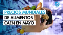 Los precios mundiales de los alimentos caen en mayo, pero siguen en máximos de 3 años: FAO