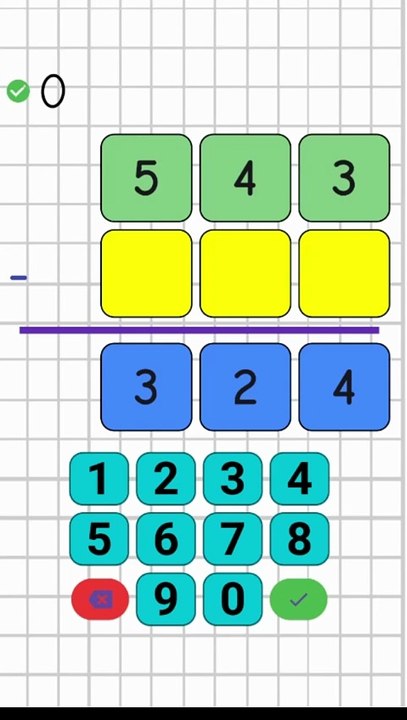 3.5- Çıkarmada Verilmeyeni bulma 2 - 3. Sınıf Matematik #shorts