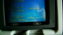 Dans l'avion de Londres