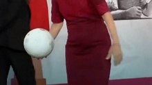 Sheinbaum lanza balón a reporteros en la mañanera