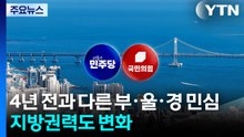 4년 전과 다른 부·울·경 민심...지방권력도 변화 / YTN