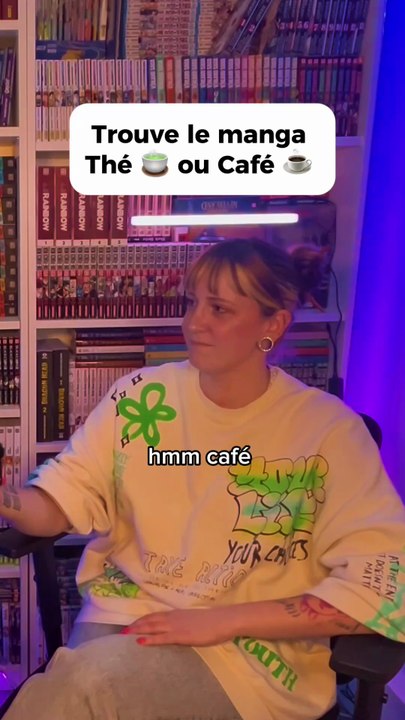 Trouve le manga, thé 🍵 ou café ☕️