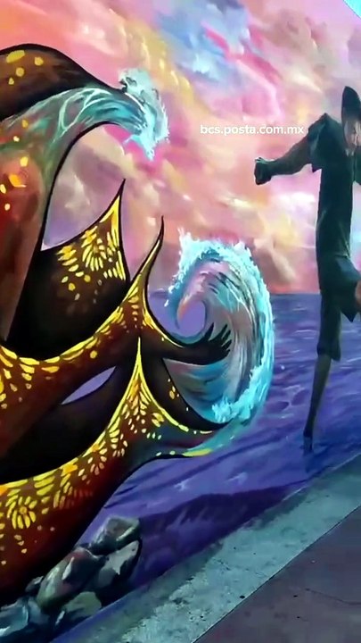 El mural de realidad aumentada más grande del mundo está en BCS