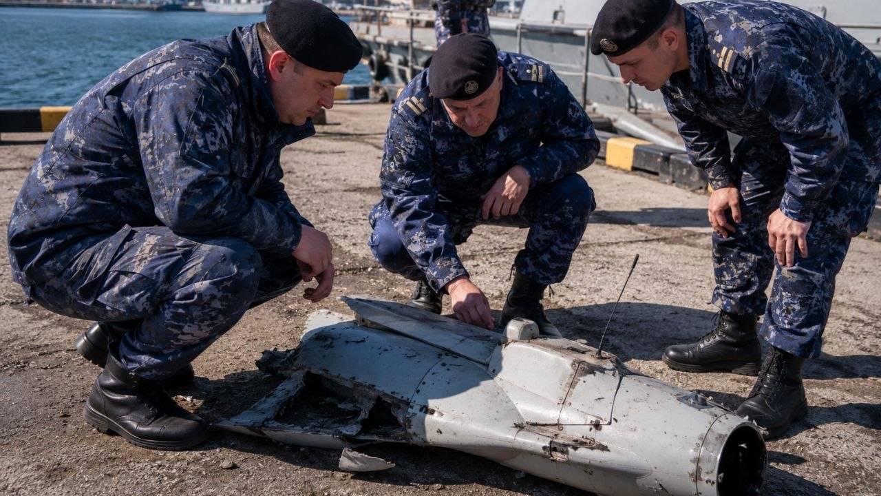 Stunning Naval Drone Explosion Strikes Romanian Port