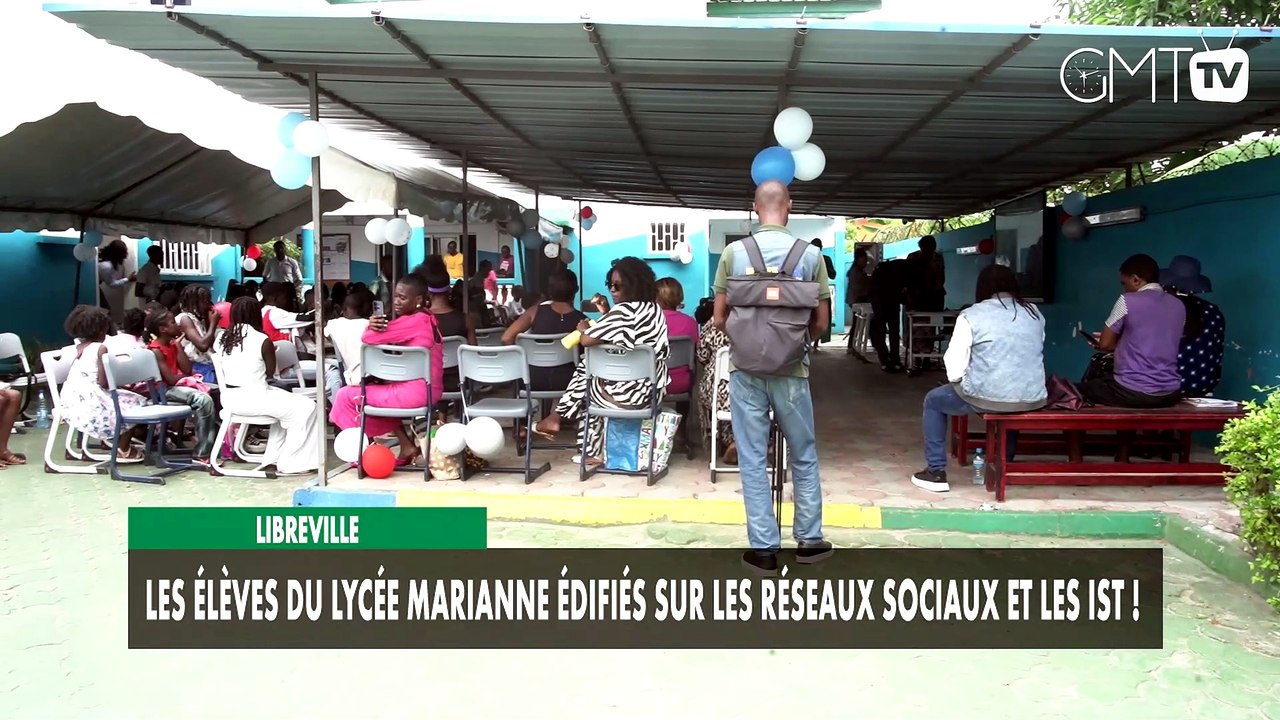 [#Reportage ] Libreville : les élèves du Lycée Marianne édifiés sur les réseaux sociaux et les IST !