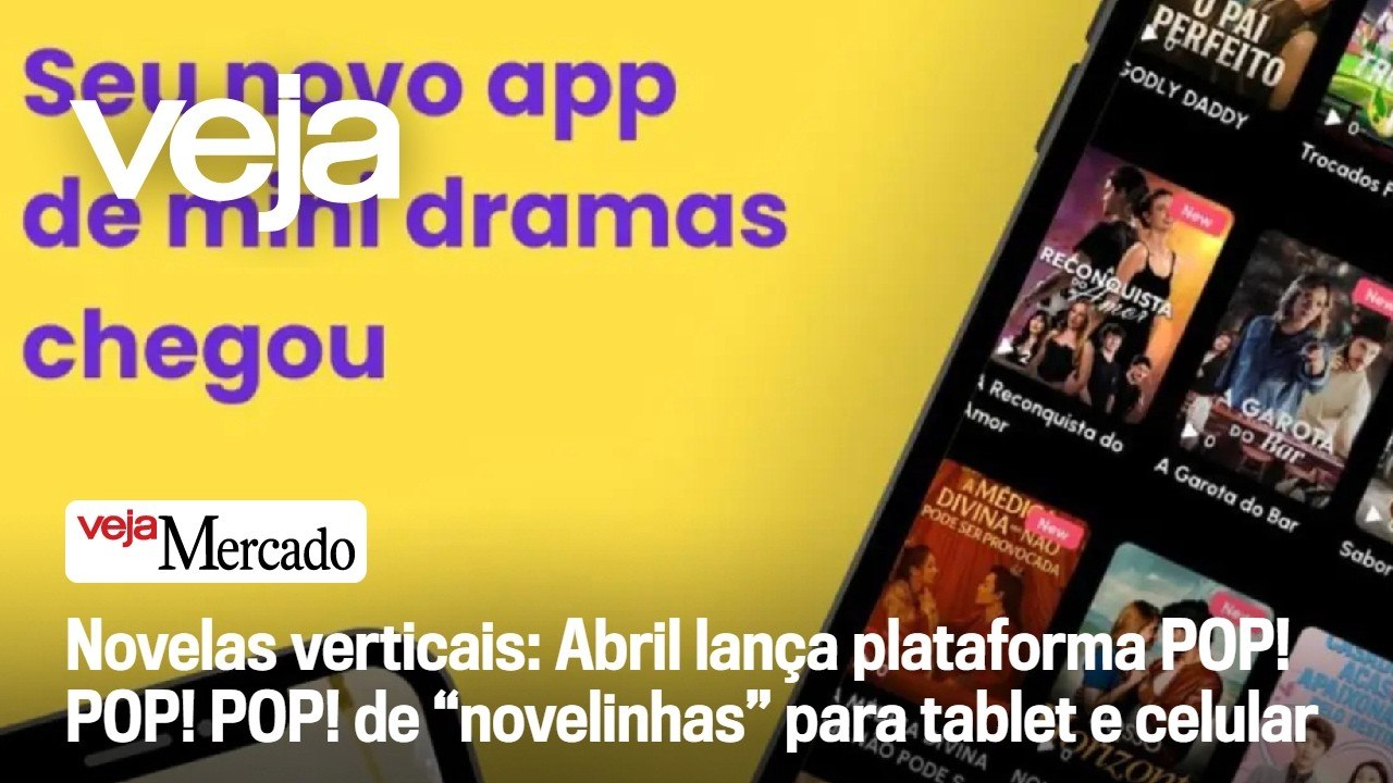 Novelas verticais: Abril lança plataforma POP! POP! POP! de “novelinhas” para tablet e celular