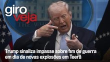 Trump sinaliza impasse sobre fim de guerra em dia de novas explosões em Teerã | Giro VEJA