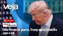 AO VIVO: Uma virada na guerra, Trump agora colabora com o Irã | Mercado