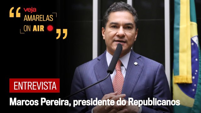 Entrevista com o deputado federal Marcos Pereira, presidente do Republicanos | Amarelas On Air