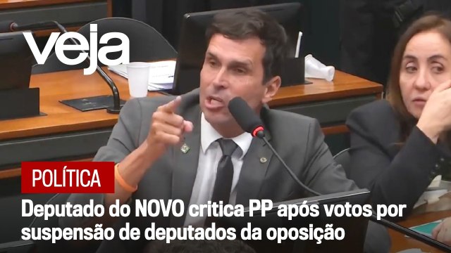Deputado do NOVO critica PP após votos por suspensão de deputados da oposição